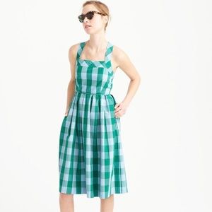 Jcrew spring gingham dress